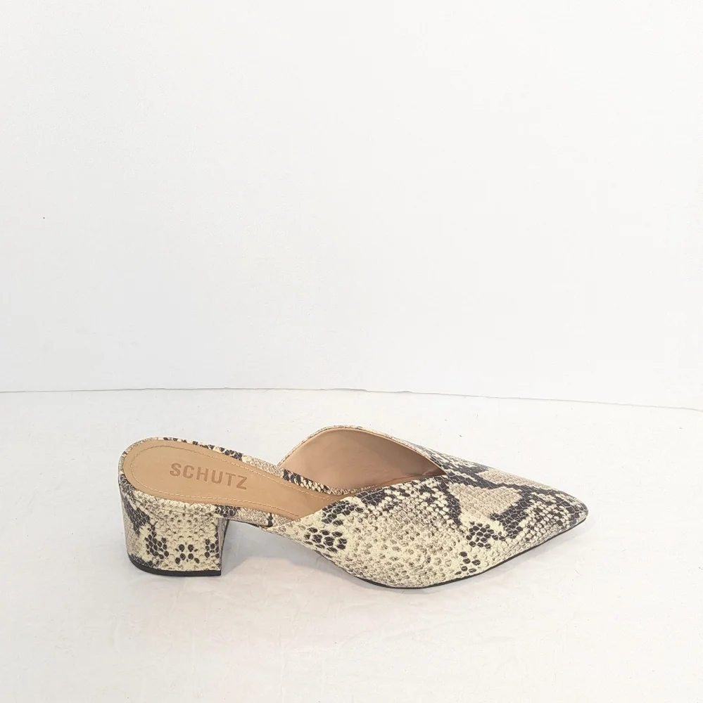 NWOT Schutz leather Dauani shoes - Picture 9 of 16